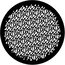 Rosco 77417 Steel Gobo, Tangles Image 1