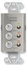 RDL DS-RC3M Remote Audio Mixing Control With Muting, Stainless Image 1