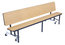 National Public Seating CB96PW Bench Unit, Plywood Top With Bench, 8ft Image 1