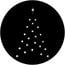 Rosco 73634 Steel Gobo, Christmas Tree D Image 1