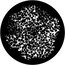 Rosco 79117 Steel Gobo, Dense Leaves 3 Image 1