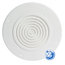 Atlas IED P900 8" Round White Plastic Baffle Image 1