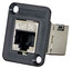 Switchcraft EHRJ45P5ES RJ45 CAT5e EH Series Panel Mount Connector, Feed Through, Shielded Image 1