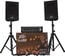 Peavey Audio Performer Pack Portable PA System Kit With Mixer, Microphones, Speakers And Stands Image 1