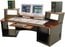 Omnirax FRC36SC Audio/Video Workstation Desk (with Storm Cirrus Finish, 36 RU Total) Image 1