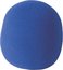 On-Stage ASWS58-BL Foam Windscreen For Handheld Microphones, Blue Image 1