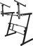 On-Stage KS7365EJ Folding-Z Keyboard Stand With 2nd Tier Image 1