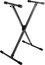 On-Stage KS8290 Single-X Ergo-Lok Keyboard Stand With Lok-Tight Attachment Image 1