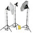 Smith Victor KT1500U 1500W, 3-Light, Intermediate Lighting Kit  (401433) Image 1