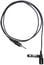 OWI CRS-LMIC Black Cardioid Directional Lapel Mic With Clip For CRS-101 Infrared Wireless Mic System Image 1