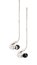 Shure SE215-CL Single-Driver Sound Isolating Earphones With Detachable Cable, Clear Image 1