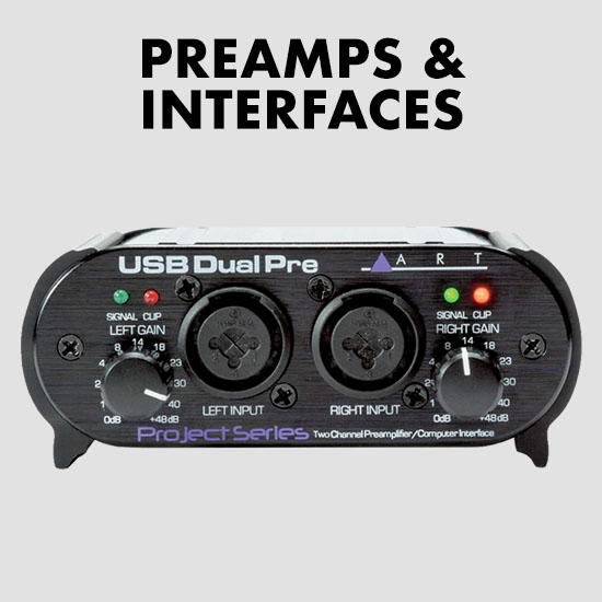 USB Dual Pre Project Series – Two Ch USB Pre – ART Pro Audio