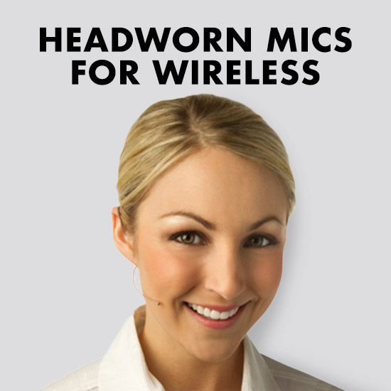 Countryman - Headworn Mics for Wireless