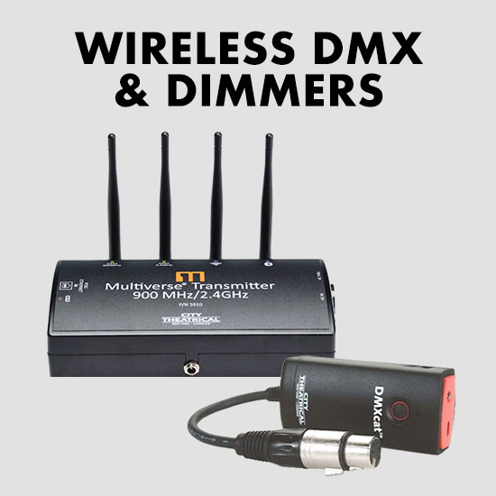 City Theatrical - Wireless DMX &amp; Dimmers