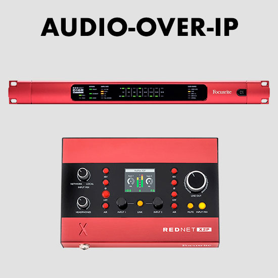 Focusrite Pro - Audio-Over-IP