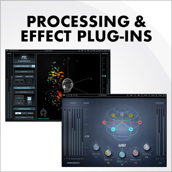 Software & Computers - Processing & Effect Plug-Ins