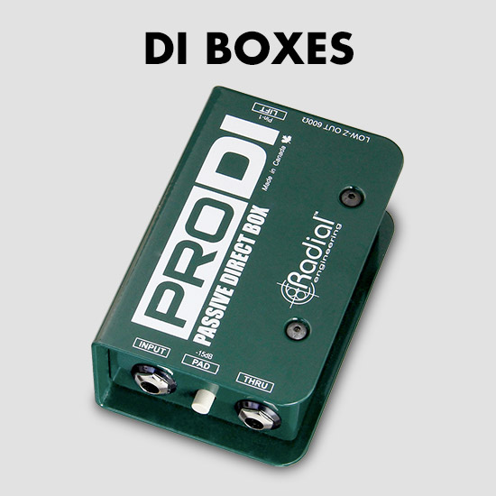 Radial Engineering - DI (Direct Inject) Boxes