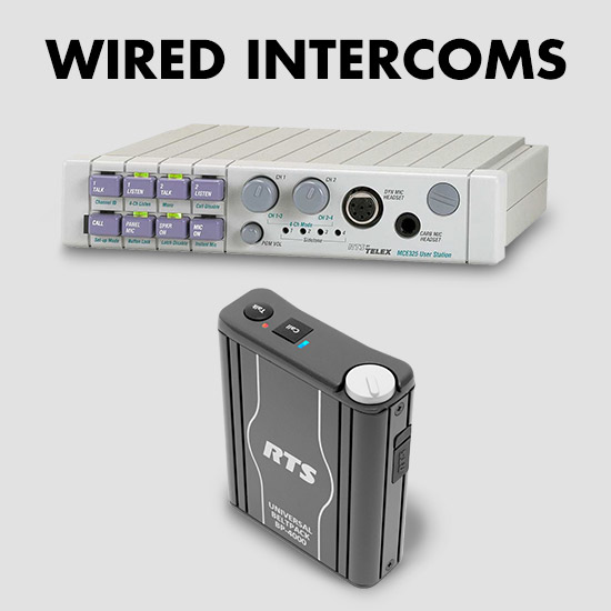 RTS - Wireless Intercoms