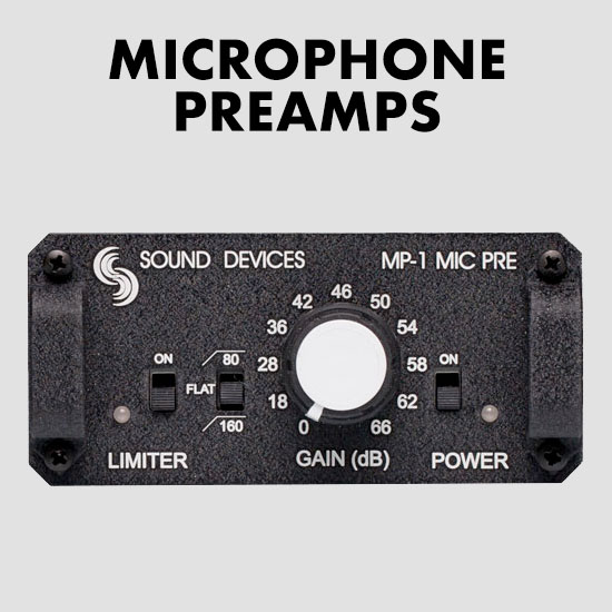 Sound Devices - Microphone Preamps