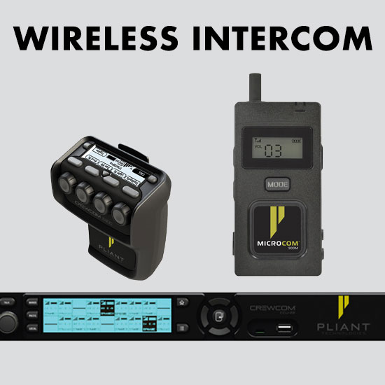 Pliant® Technologies Showcases Updated CrewCom® Wireless Intercom System at IBC 2018 - Broadcast Beat