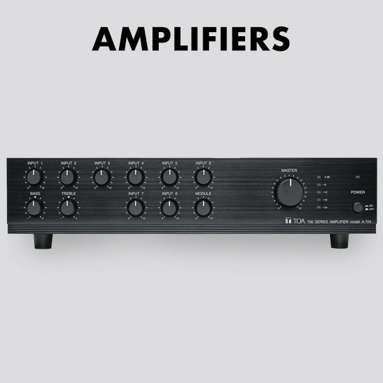 TOA - Amplifiers