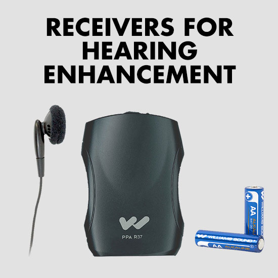 Williams AV - Receivers for Hearing Enhancement