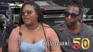 Full Compass interviews Welshly Arms at Summerfest!
