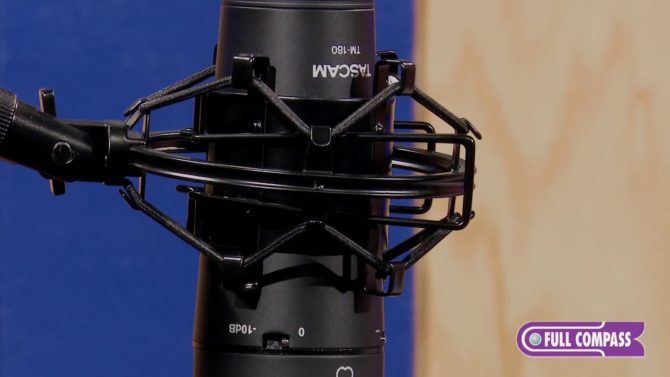 Tascam TM-180 Studio Condenser Microphone Overview