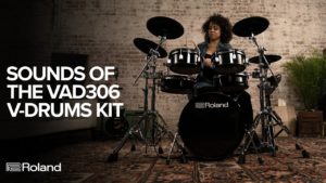 Sounds of Roland V-Drums Acoustic Design VAD306 Electronic Drum Kit