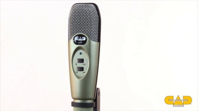 CAD Audio U37 USB Large Diaphragm Condenser Microphone Introduction