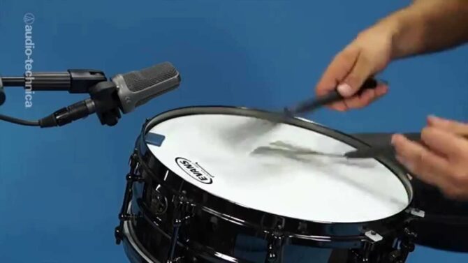 Audio-Technica Snare Drum Miking