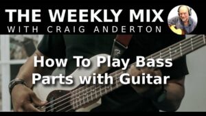 How To Play Bass Parts with Guitar
