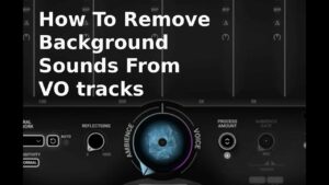 How To Remove Background Sounds From VO tracks