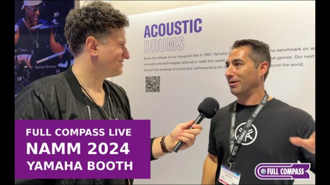 Yamaha Drum Kits and Triggers | NAMM 2024